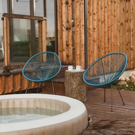 Wymarzone Domki- Z Prywatnymi Jacuzzi I Kominkiem Hébergement de vacances