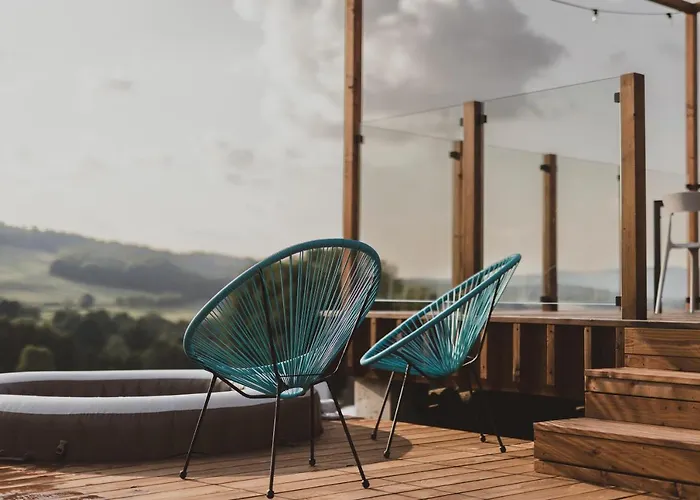 Wymarzone Domki- Z Prywatnymi Jacuzzi I Kominkiem Holiday home *