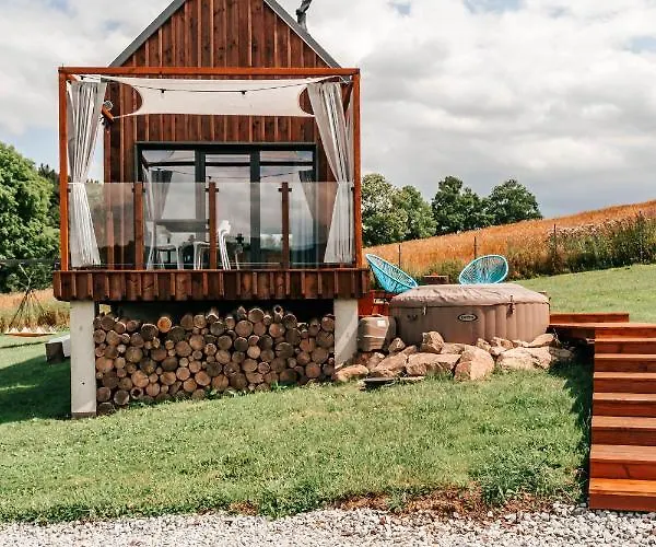 Wymarzone Domki- Z Prywatnymi Jacuzzi I Kominkiem Holiday home Wiesciszowice
