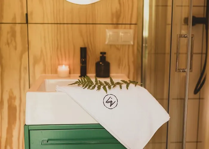 Holiday home Wymarzone Domki- Z Prywatnymi Jacuzzi I Kominkiem